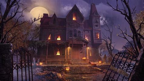 Halloween Haunted House Pictures