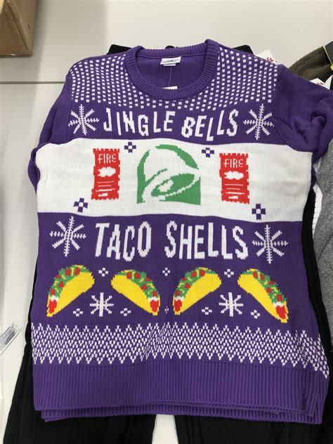 Taco Bell Christmas sweater : r/ATBGE