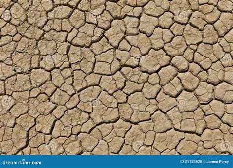 Dry cracked desert earth stock photo. Image of playa - 21155620