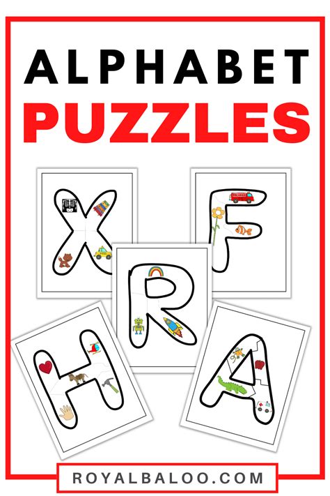 Alphabet Puzzles - Royal Baloo