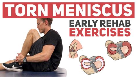 Meniscus Tear - Start With These Rehab Exercises | Stroke Recovery Tips