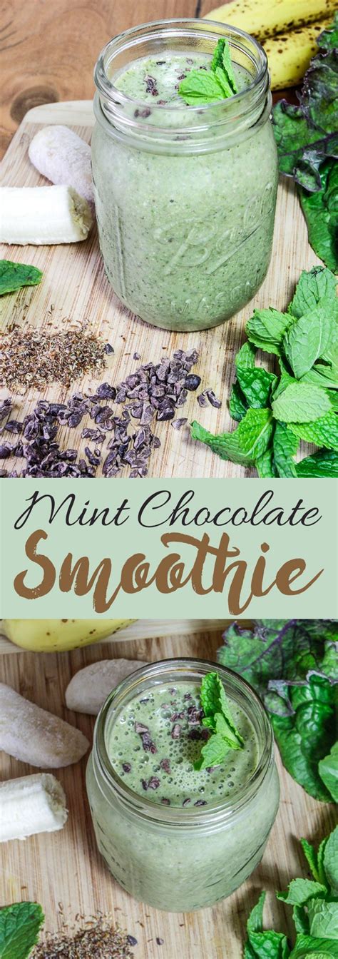 Mint Chocolate Smoothie Mint Smoothie, Healthy Green Smoothies ...