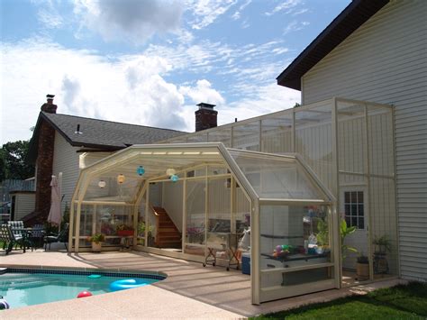 Connecticut Glass Pool Enclosure Manufactured by Roll-A-CoverAmerica's ...