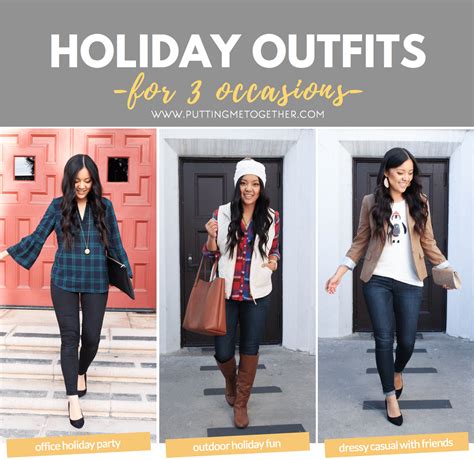 Three Holiday Outfits for Different Occasions + 50% Off Everything ...