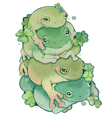 my digital frog art 🐸💚 : frogs