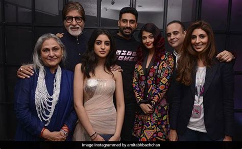 Amitabh Bachchan Daughter Photos : While elder amitabh is the leader ...