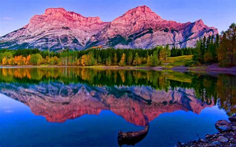 mountain, Nature, Landscape, Cloud, Lake, Tree, Reflection, River, Rock ...