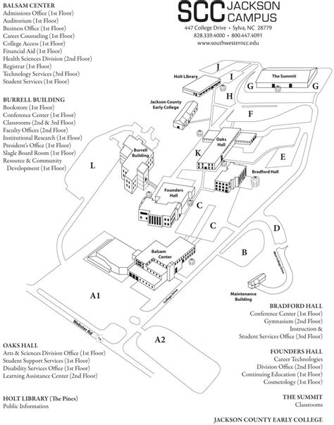 Central Campus Campus Map Jackson College - Bank2home.com