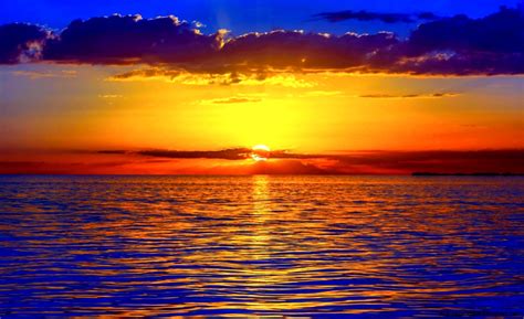 Ocean Sunset | Wallpapers Gallery