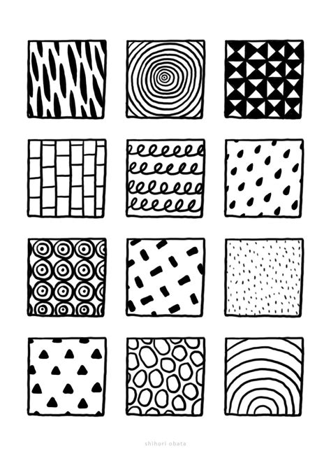 100+ Fun, Easy Patterns to Draw | Bilder zum zeichnen leicht, Doodle ...