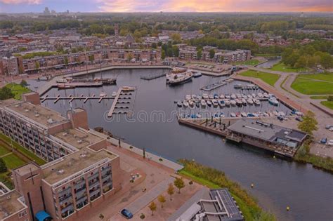 ALMERE, NETHERLANDS - OCTOBER 18: Architecture of Modern Almere City ...