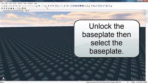 Roblox Tutorial:How To Remove The Baseplate - YouTube