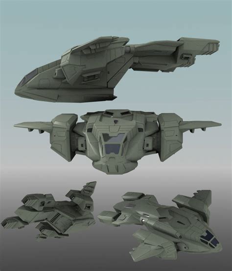 Halo movie : Pelican model by Capestranus on DeviantArt