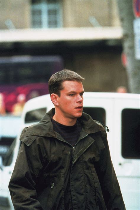 "The Bourne Identity" movie still, 2002. Matt Damon as Jason Bourne ...