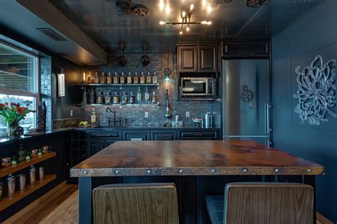 Steampunk Speakeasy Home Bar Design | Kitchen & Bath Business