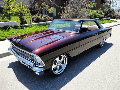 1966 CHEVROLET CHEVY II NOVA CUSTOM 2 DOOR HARDTOP - Front 3/4 - 138351