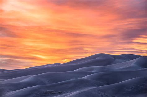 Great Sand Dunes Print Desert Sunset Dunes Great Sand | Etsy