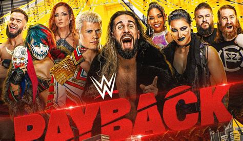 Photo: WWE Payback 2023 Poster Revealed - PWMania - Wrestling News