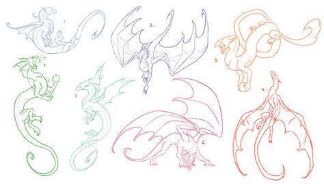 Dragon Pose References for FREE 2 by Poci16 on DeviantArt | Dragon ...