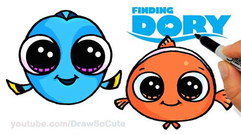 Dory And Nemo Drawing