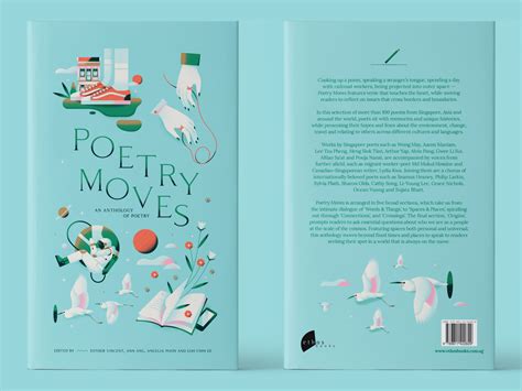 Poetry Moves - Book Cover by Elen Winata on Dribbble