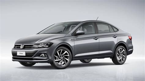 VW Virtus Facelift Debuts In India With Upmarket Styling, Two Engine ...