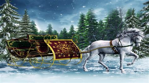 Winter Sleigh Wallpapers - Wallpaper Cave