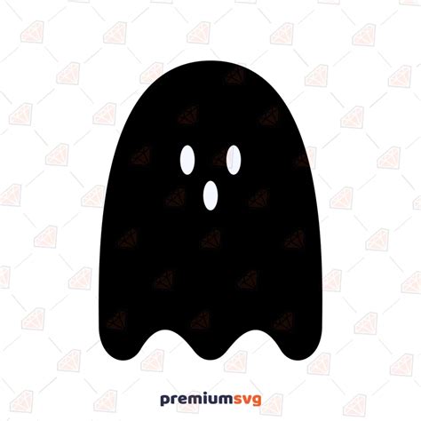 Ghost Silhouette SVG, Ghost Clipart SVG Instant Download | PremiumSVG