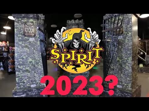 Spirit Halloween 2023 CASTLE Theme?! - YouTube