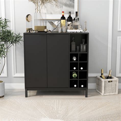 Buy Aiho Modern Sideboard Wooden Kitchen Buffet Bar Storage Cabinet ...