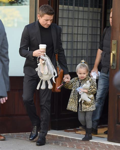 Jeremy Renner Steps Out With His Very Rarely-Seen Daughter Ava — See ...