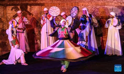 Tanoura dance during holy month of Ramadan in Cairo - Global Times