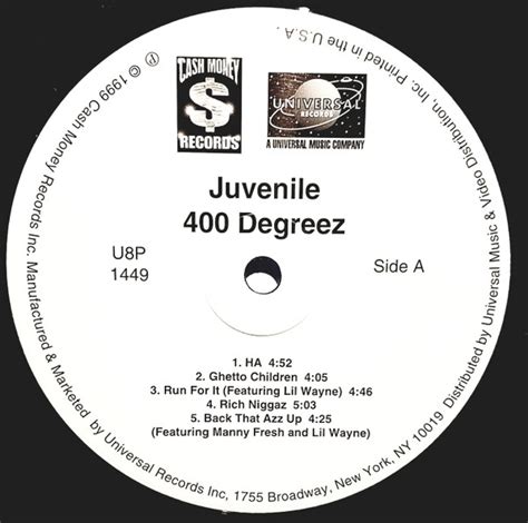 Juvenile - 400 Degreez (1999, Vinyl) | Discogs