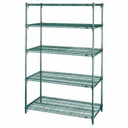 Metro 5A437K3 Super Erecta® Epoxy Coated Wire Shelving Unit w/ (5 ...