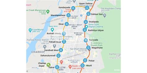 Andheri Metro Station : Route Map and Other Information