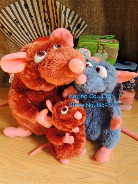 Original Ratatouille Remy Emile Mouse Stuff Plush Toy Doll Kids ...