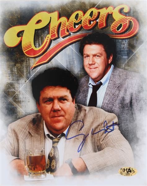 George Wendt Signed "Cheers" 8x10 Photo-657