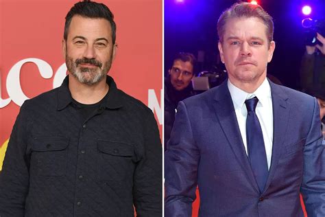 BREAKING: Jimmy Kimmel Says He Is Thrilled That Matt Damon May Not ...