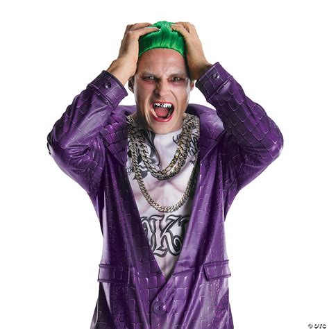 Spirit Halloween Adult Suicide Squad Joker Jacket S Clothing, Shoes ...