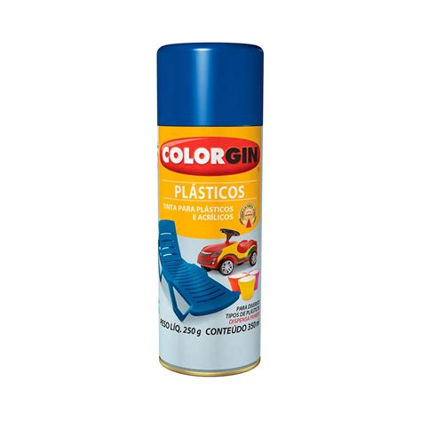 Tinta Spray Plásticos Colorgin - unitintas