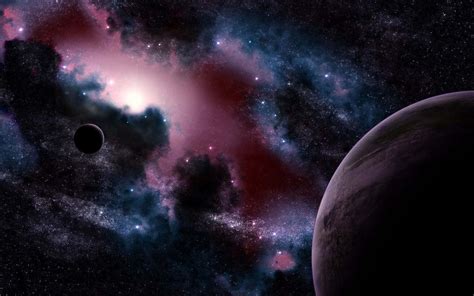 Download High Resolution Galaxy Dark Clouds Background | Wallpapers.com