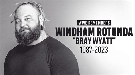 Windham Rotunda, also known as Bray Wyatt, passes away | WWE