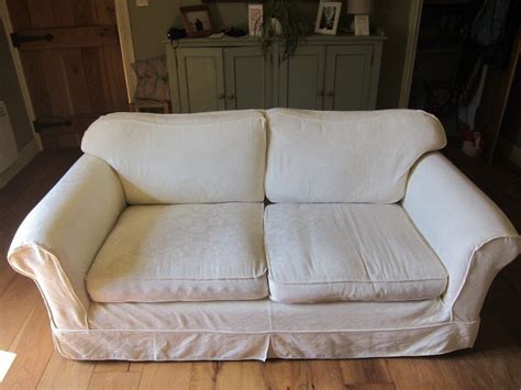 two-seater Laura Ashley sofa with Plumbs loose covers | in York, North ...