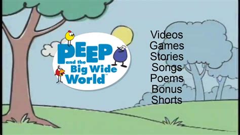 Peep and the Big Wide World - DVD Menu : Peep and the Big Wide World ...