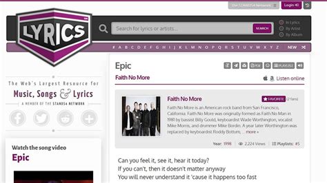 Song Lyrics Search: Top 20 Sites For the Music Enthusiasts | CitizenSide