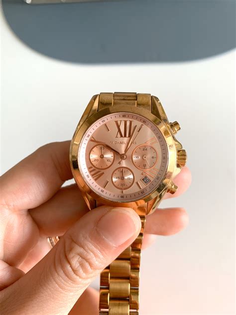 Michael Kors Watch MK-5799 AUTHENTIC ROSE GOLD, Mobile Phones & Gadgets ...