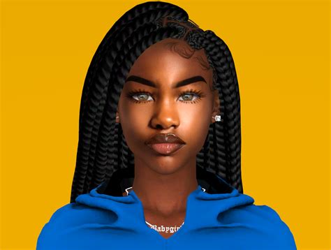 A Cute Black Girl — Aleah Streeter - Sim Download Traits -Pretty... in ...