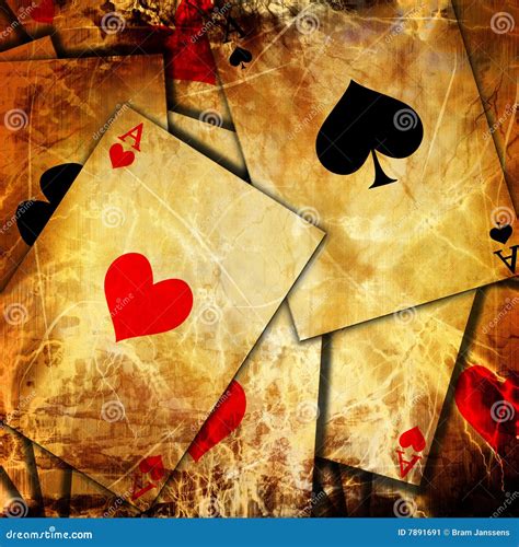 Playing cards background stock illustration. Illustration of diamonds ...