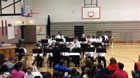 Houck Middle School Band concert 2/27/13 - YouTube