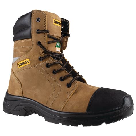 Stanley Macht Men's CSA Steel Toe Leather Work Boots, Durable Toe ...